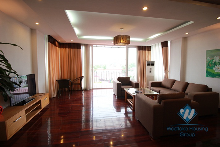 High floor apartment with nice opened view and 2 bedroom for rent in Truc Bach area, Ba Dinh, hanoi, Vietnam